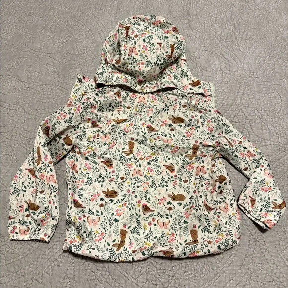 H&M Kid’s Windbreaker Jacket with Removable Hood Size 5T/6 - Picture 9 of 9